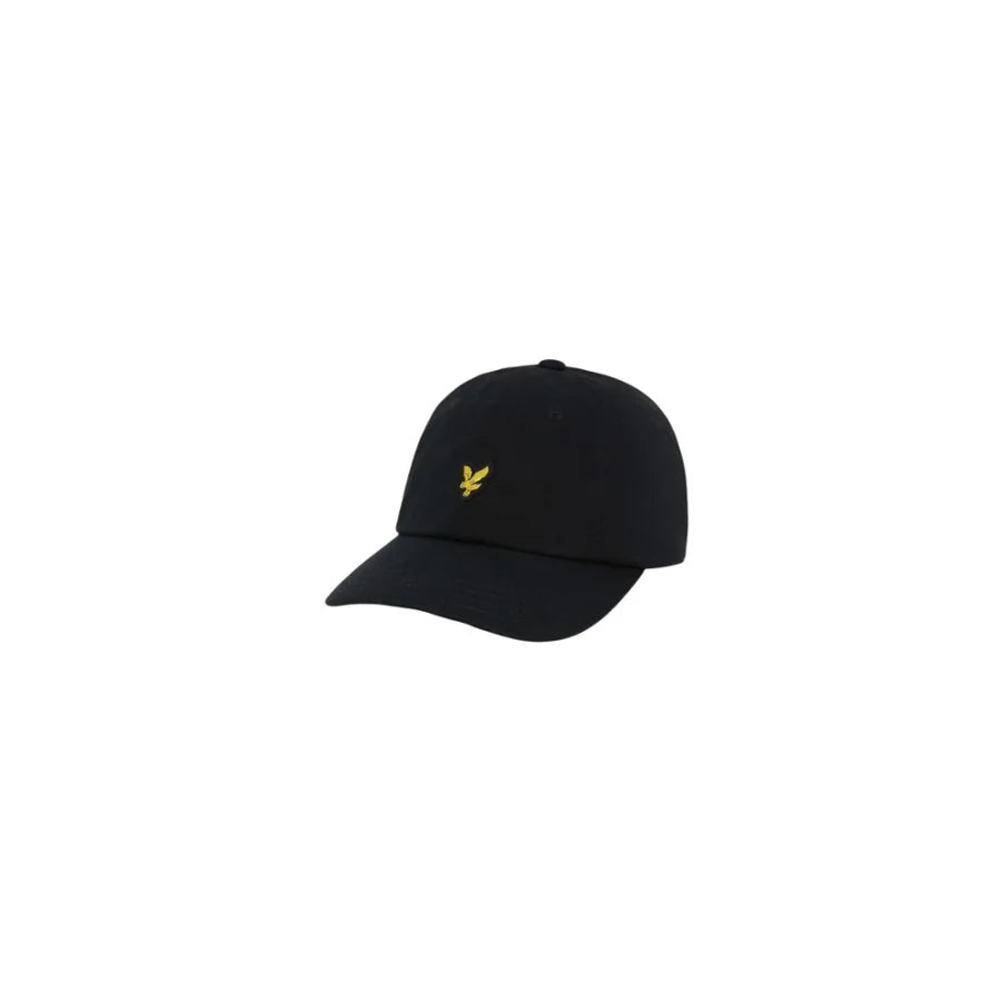 Lyle & Scott Black Cotton Cap (Baseball Hat)