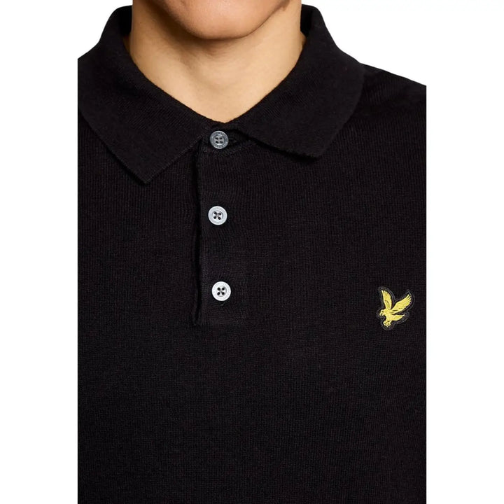 Lyle &amp; Scott Black Cotton Sweatshirt