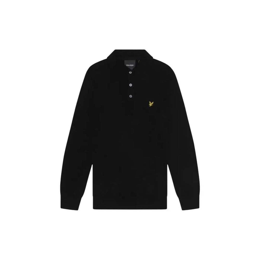 Lyle & Scott Black Cotton Sweatshirt