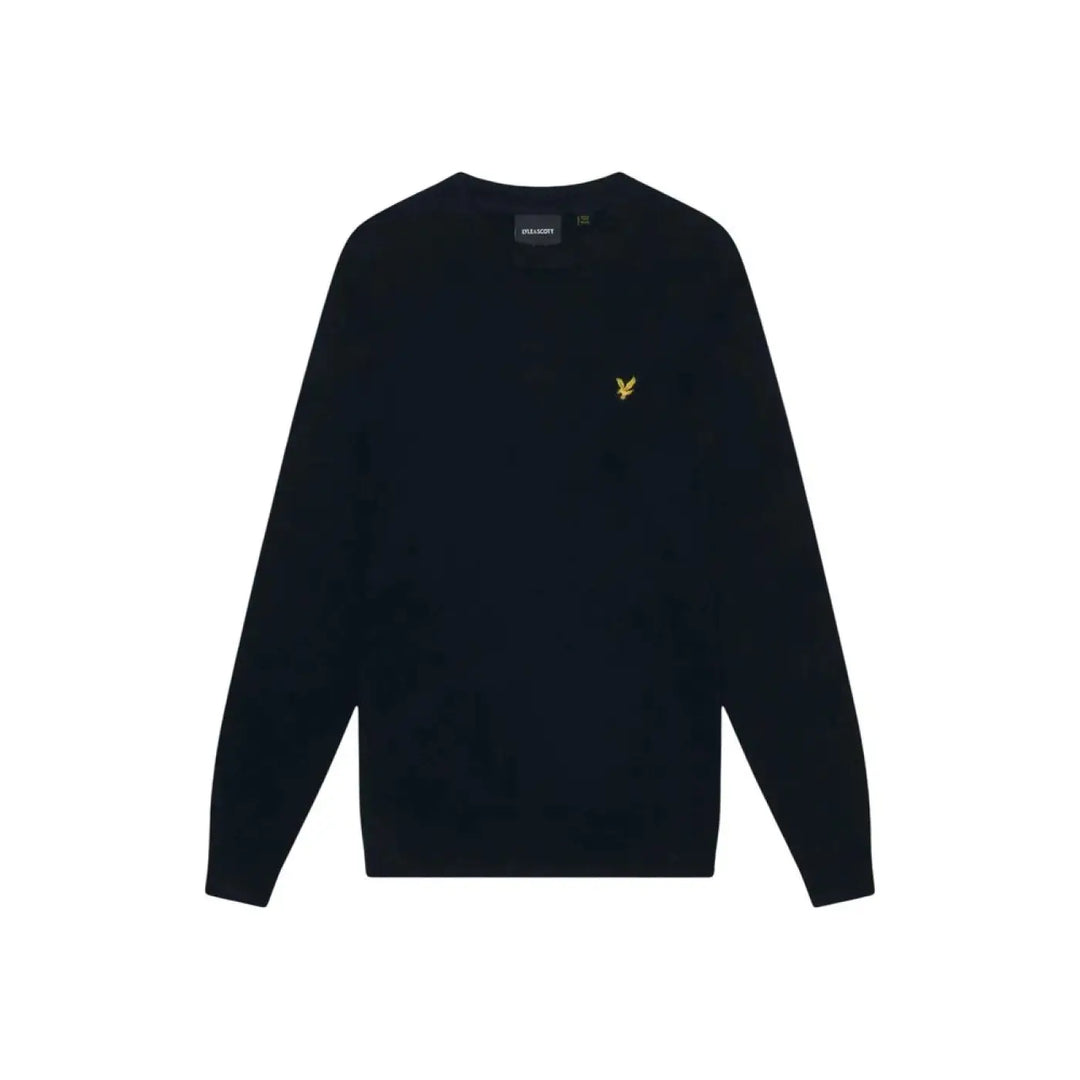 Lyle &amp; Scott Black Cotton Sweatshirt