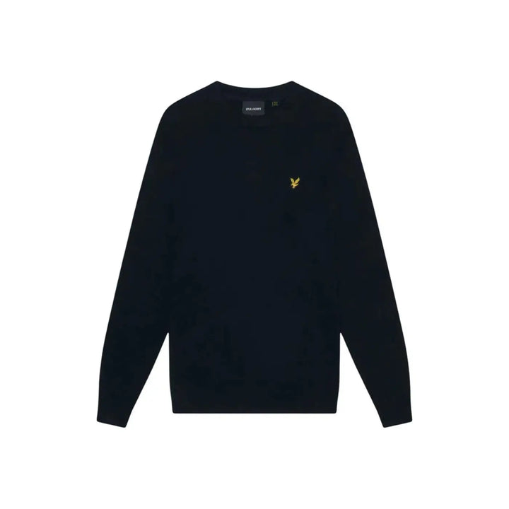 Lyle &amp; Scott Black Cotton Sweatshirt