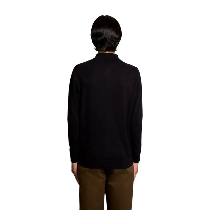 Lyle &amp; Scott Black Cotton Sweatshirt