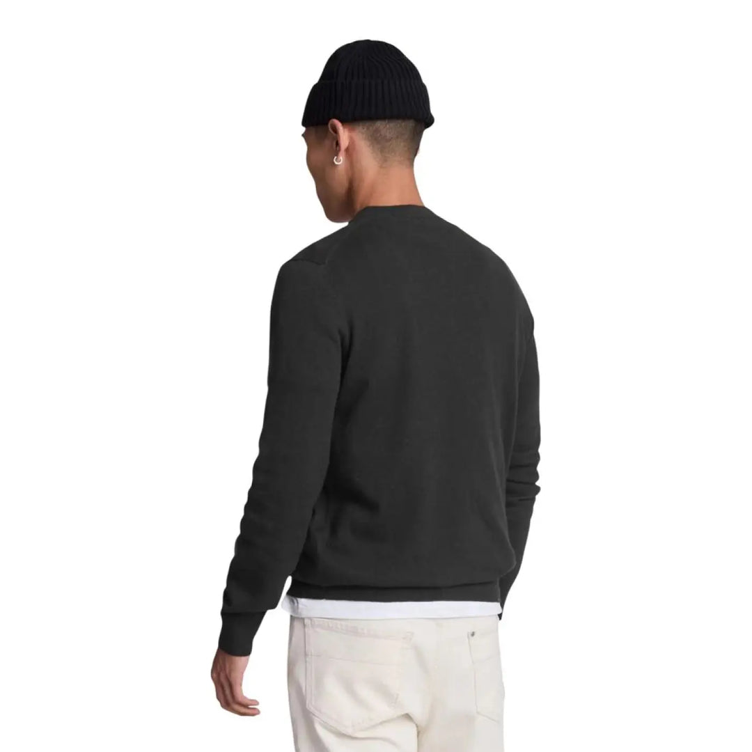 Lyle &amp; Scott Black Cotton Sweatshirt