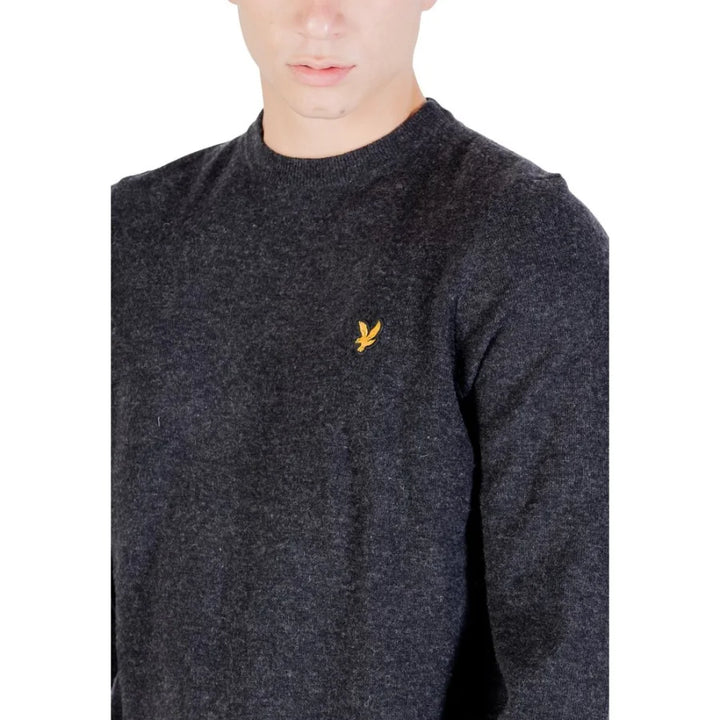 Lyle &amp; Scott Black Nylon Sweatshirt