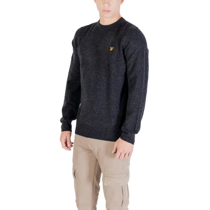 Lyle &amp; Scott Black Nylon Sweatshirt