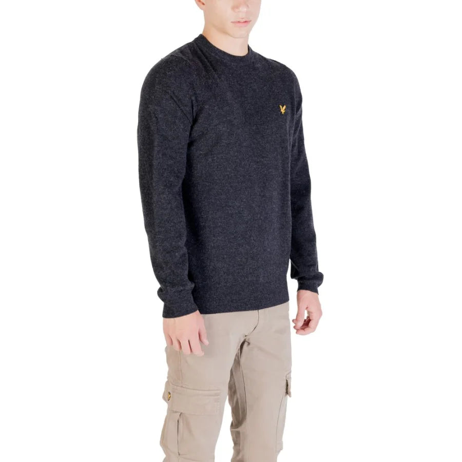 Lyle &amp; Scott Black Nylon Sweatshirt