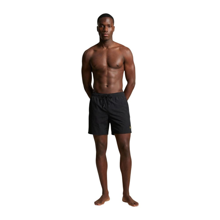 Lyle &amp; Scott Black Polyamide Swim Shorts