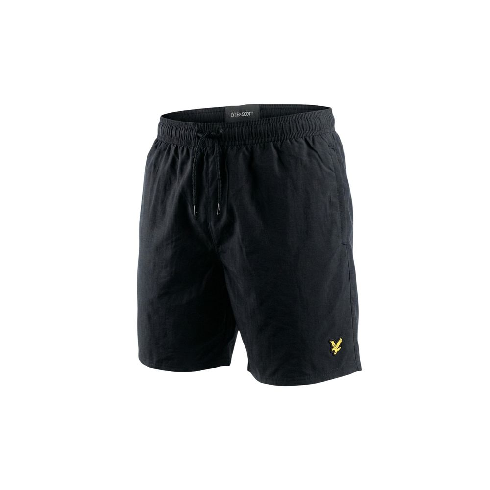 Lyle &amp; Scott Black Polyamide Swim Shorts