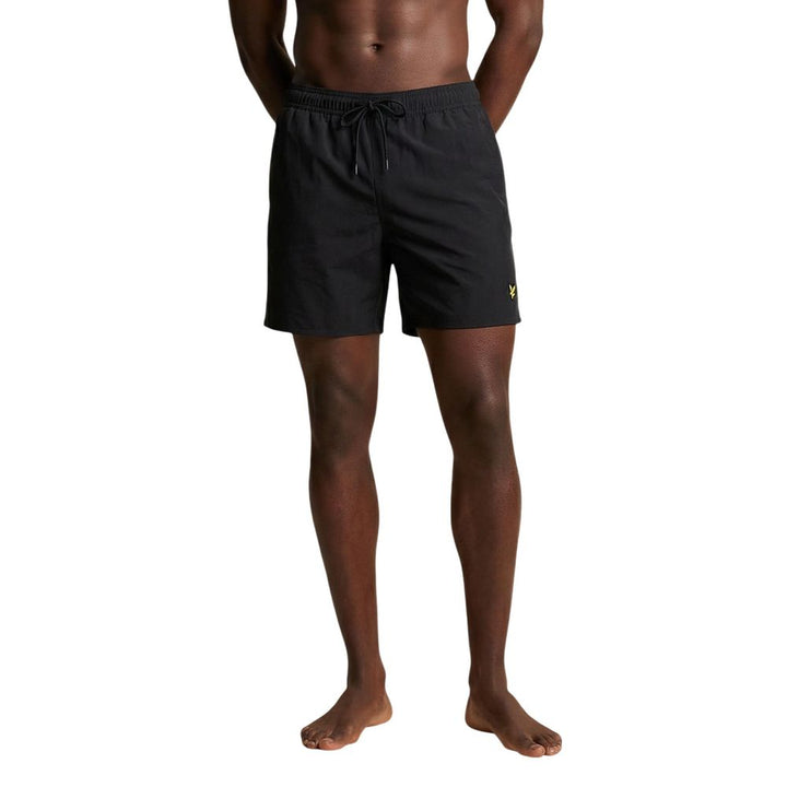 Lyle &amp; Scott Black Polyamide Swim Shorts