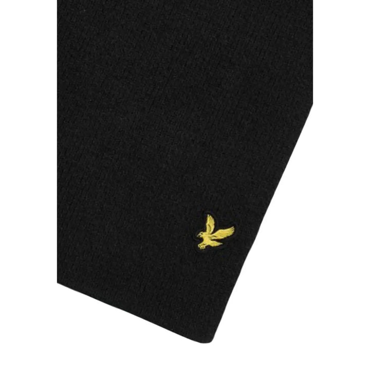 Lyle &amp; Scott Black Viscose Scarf