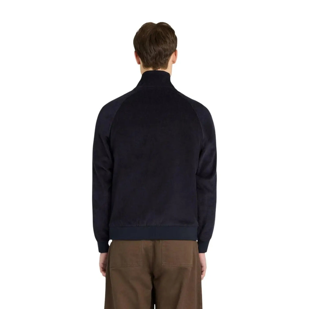 Lyle &amp; Scott Blue Cotton Biker Jacket
