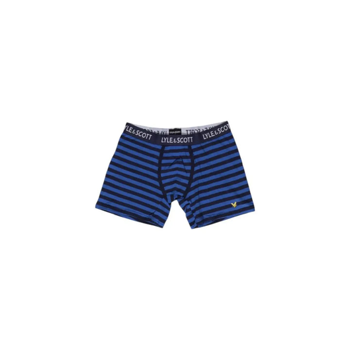Lyle &amp; Scott Blue Cotton Boxers