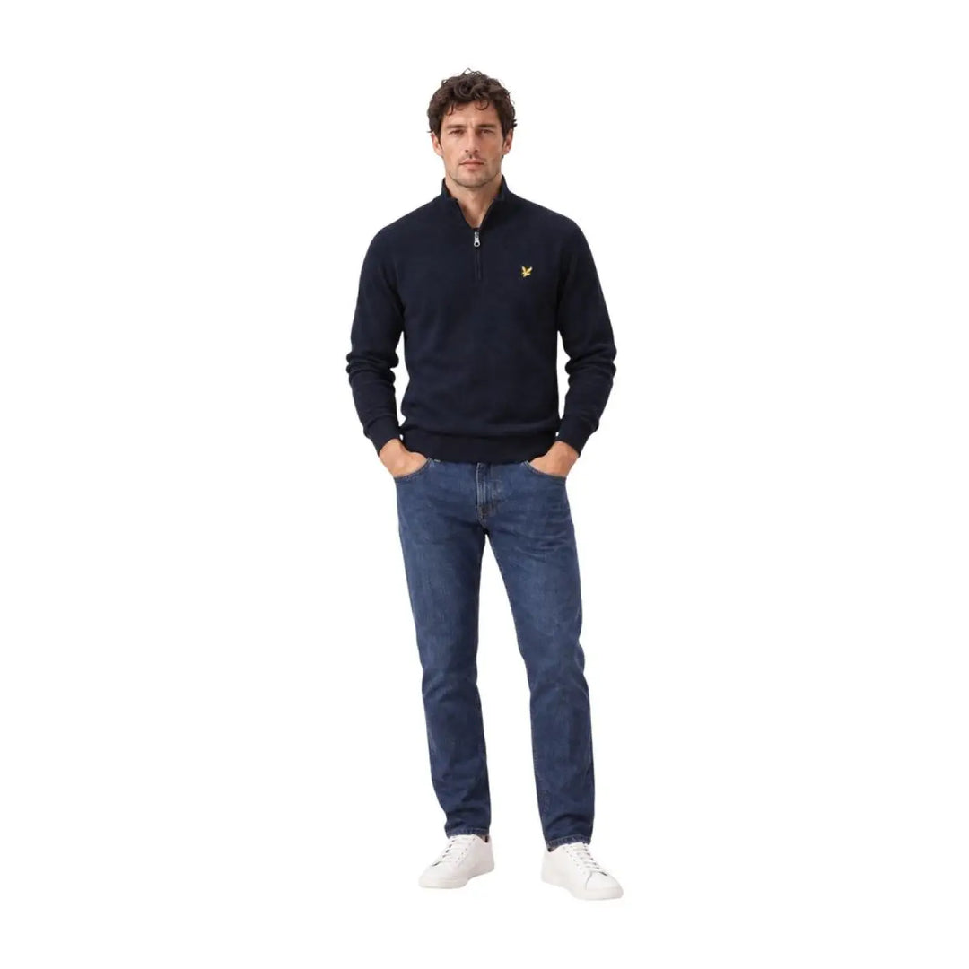 Lyle &amp; Scott Blue Cotton Sweatshirt