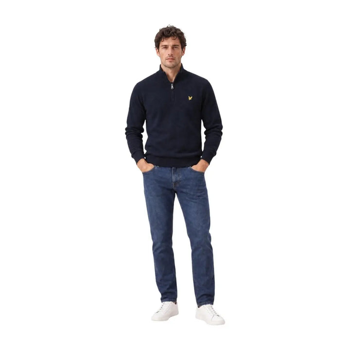 Lyle &amp; Scott Blue Cotton Sweatshirt