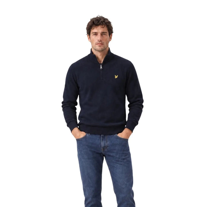 Lyle &amp; Scott Blue Cotton Sweatshirt