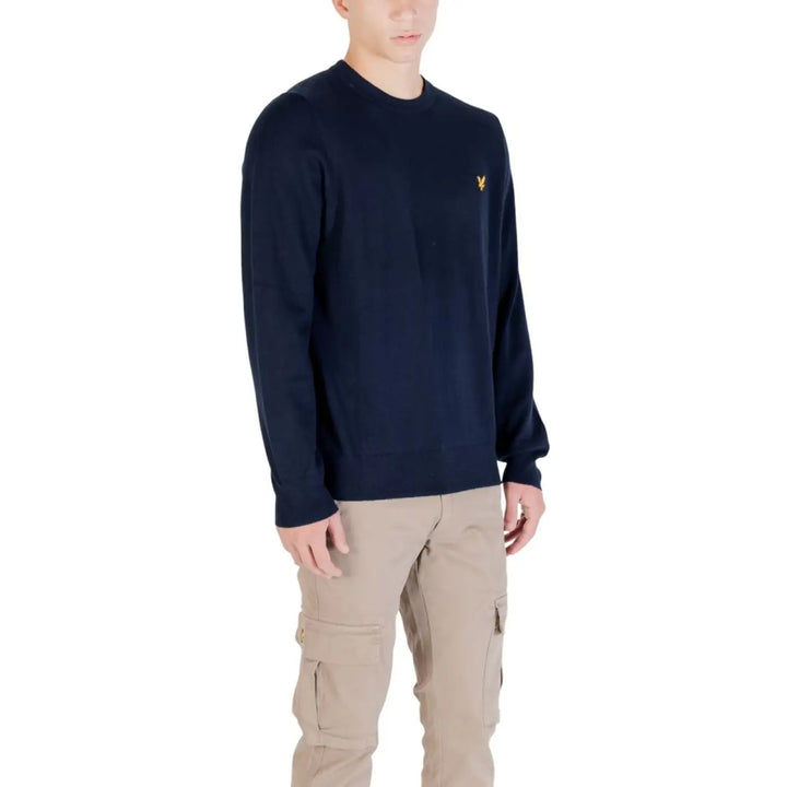 Lyle &amp; Scott Blue Cotton Sweatshirt