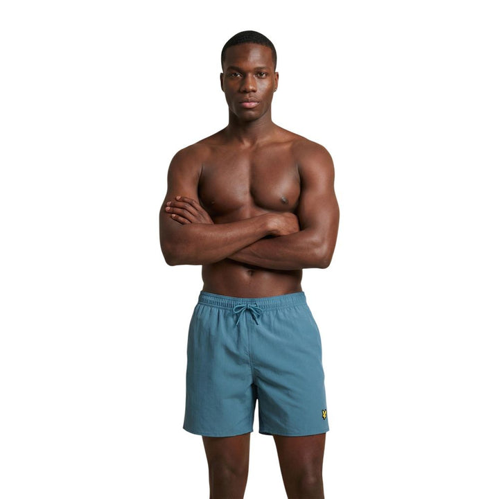 Lyle &amp; Scott Blue Polyamide Swim Shorts
