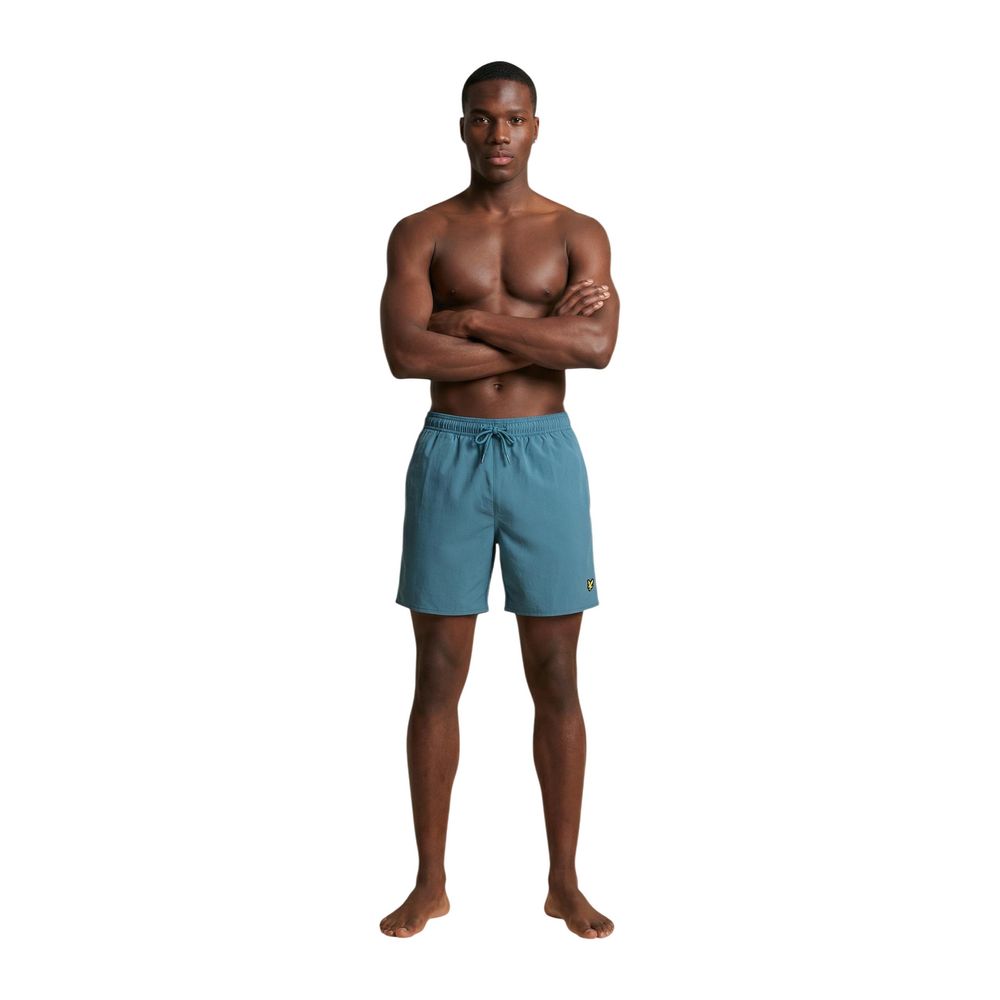 Lyle &amp; Scott Blue Polyamide Swim Shorts