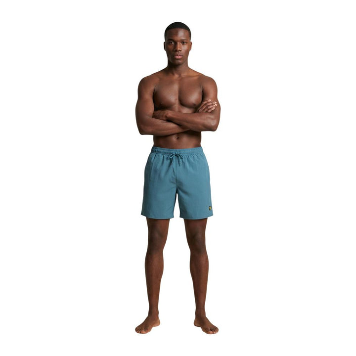 Lyle &amp; Scott Blue Polyamide Swim Shorts