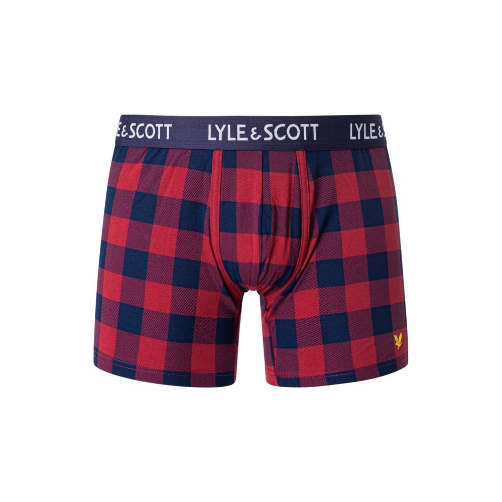 Lyle &amp; Scott Bordeaux Cotton Boxers