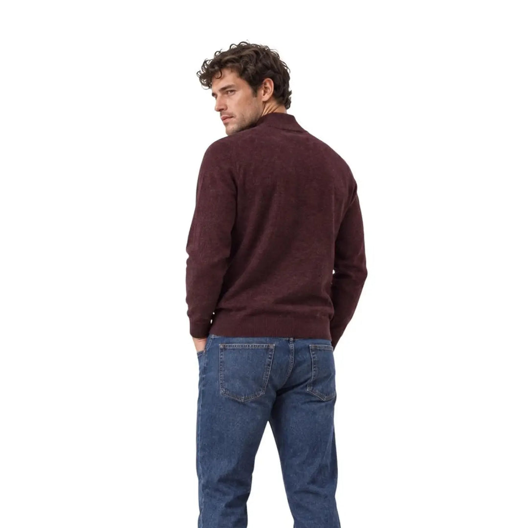 Lyle &amp; Scott Bordeaux Cotton Sweatshirt