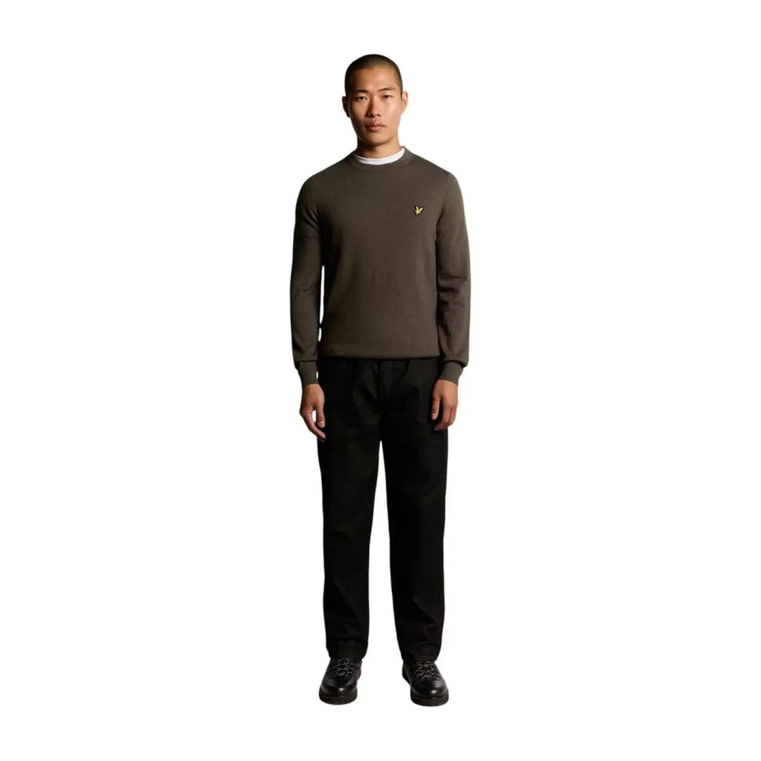 Lyle &amp; Scott Brown Cotton Sweatshirt