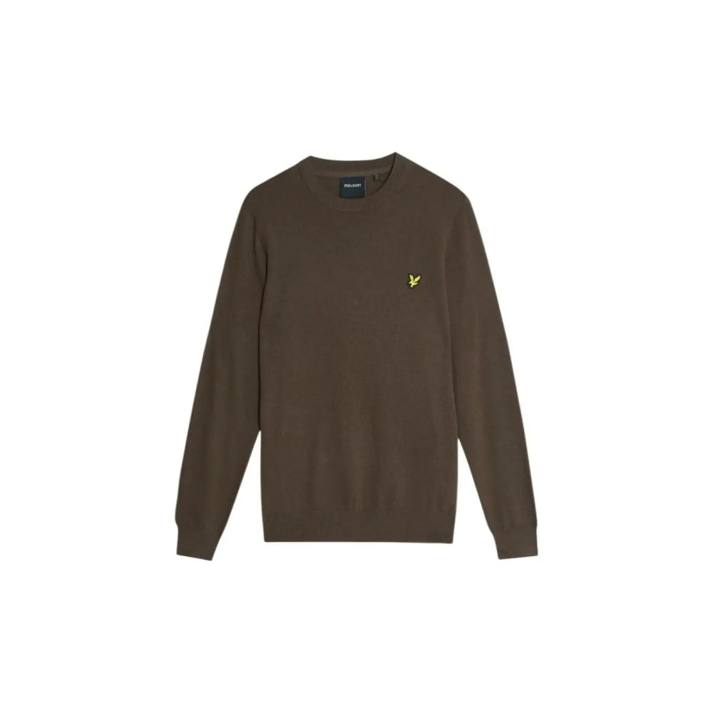 Lyle & Scott Brown Cotton Sweatshirt