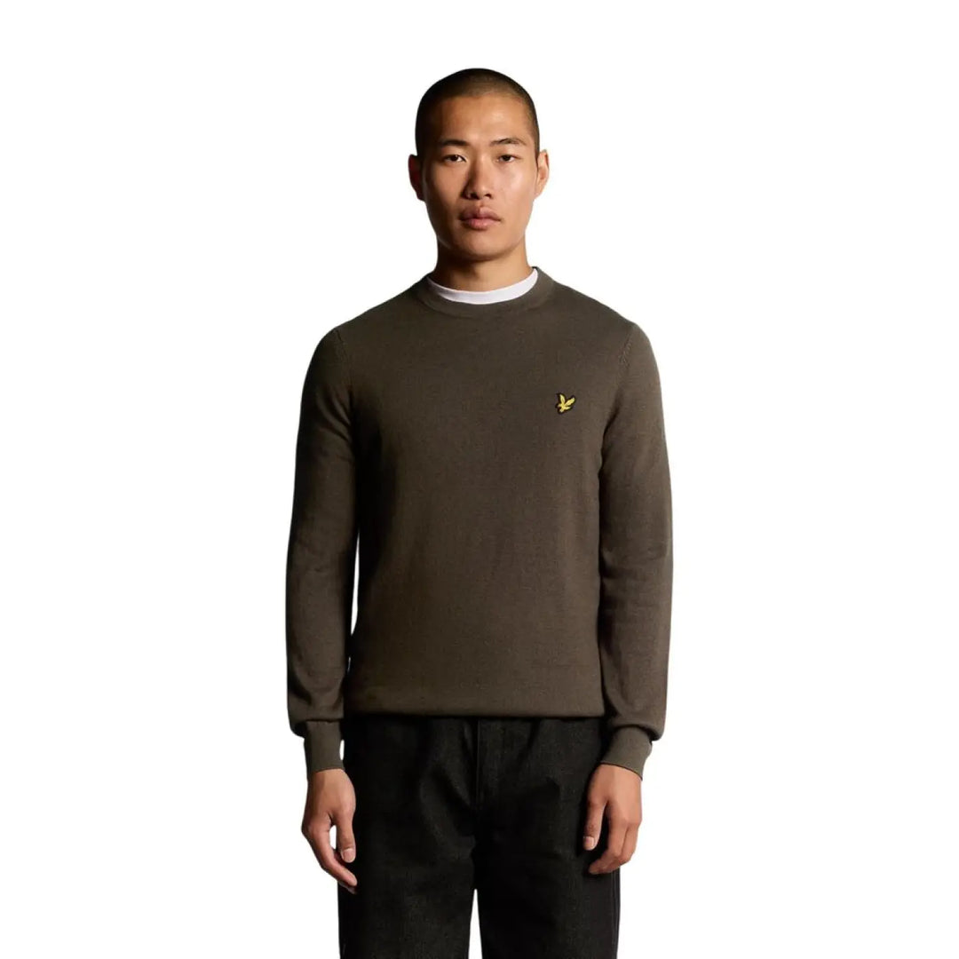 Lyle &amp; Scott Brown Cotton Sweatshirt