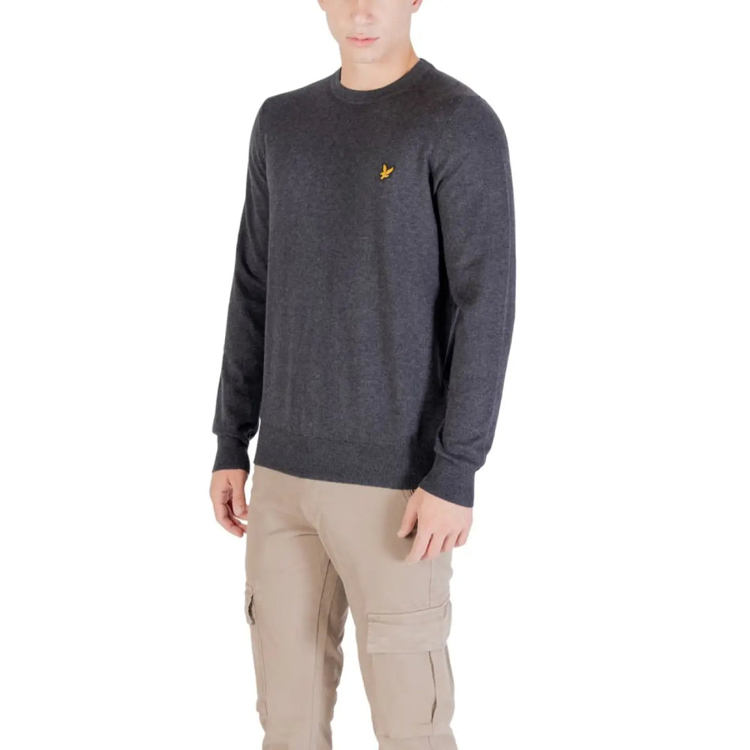 Lyle &amp; Scott Gray Cotton Sweatshirt