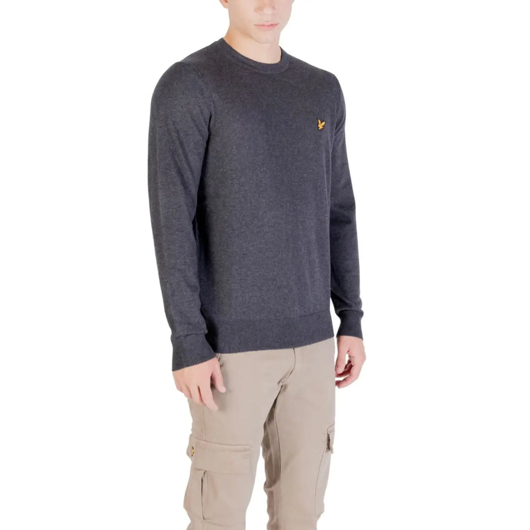 Lyle &amp; Scott Gray Cotton Sweatshirt