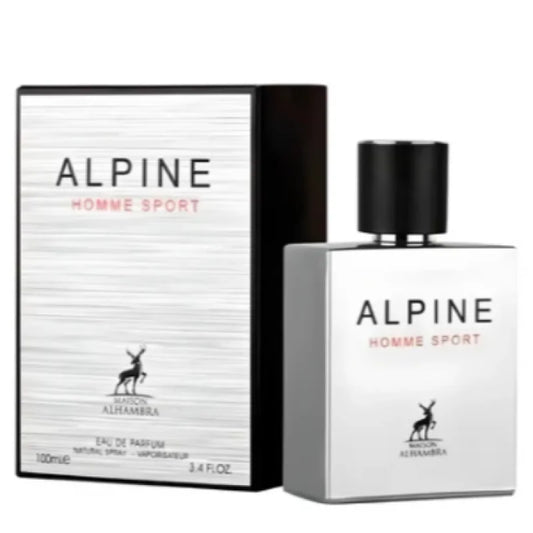 Maison Alhambra Alpine Sport Eau Energizes Minty Woody Adventure Men’s Cologne Lattafa