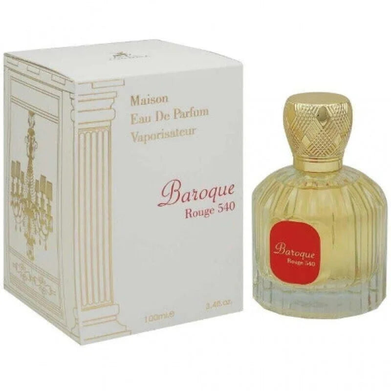 Maison Alhambra Baroque Rouge Radiant Amber Floral Spice Fusion Unisex Fragrance Lattafa