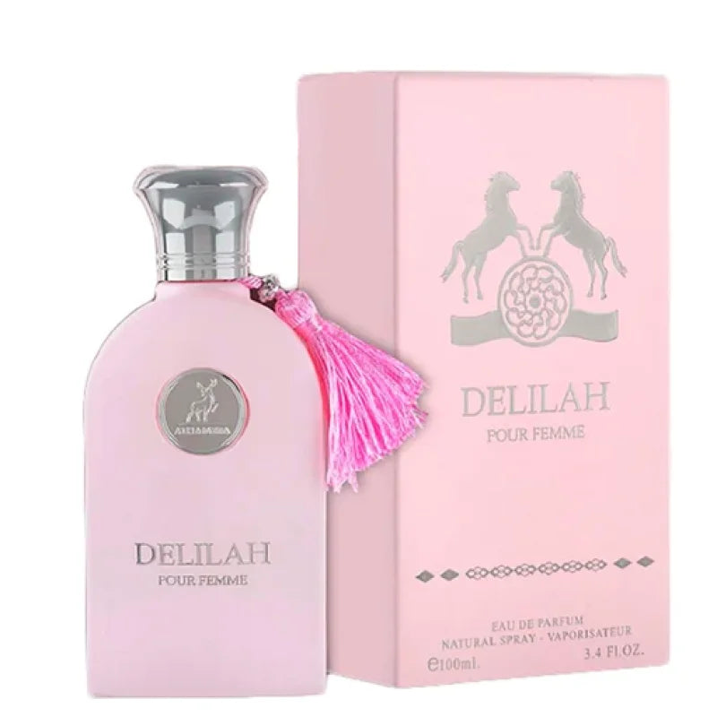 Maison Alhambra Delilah Floral Radiance with Bergamot and Ylang Women’s Perfume Lattafa