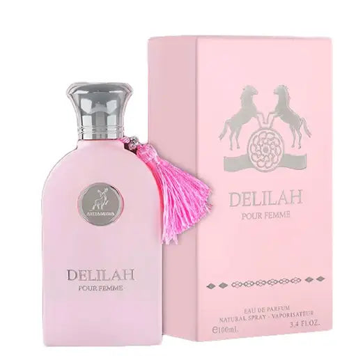 Enchanting Maison Alhambra Delilah Eau with Floral Elegance Women’s Perfume Lattafa