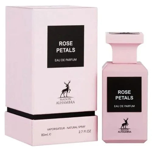 Maison Alhambra Rose Petals Perfume with Turkish and Vanilla Women’s Lattafa