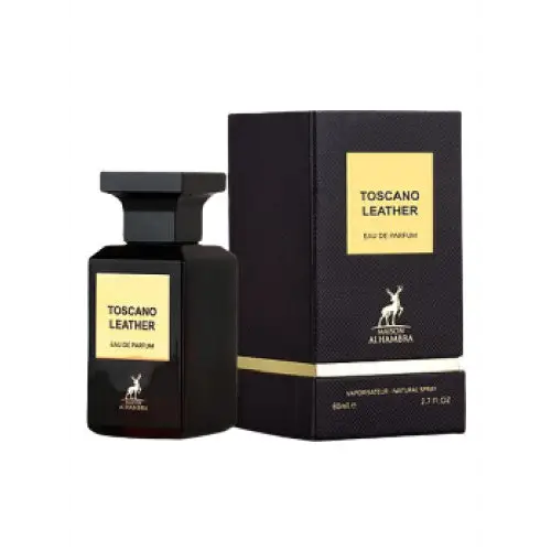 Seductive Alhambra Toscano Leather: Smoky Raspberry Delight Awaits Men’s Cologne Lattafa