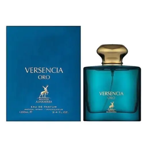 Elevate Your Essence with Maison Alhambra Versencia Oro Fragrance Men’s Cologne Lattafa