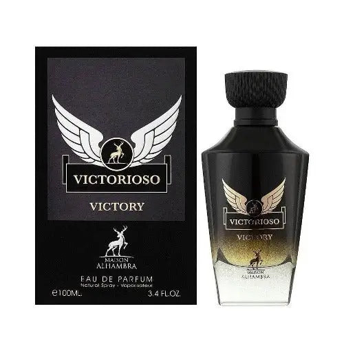 Unleash Elegance with Maison Alhambra Victorioso Nero Eau Men’s Cologne Lattafa