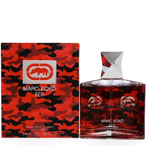 Marc Ecko Men’s Cologne - Red for Men Bold Bergamot and Vetiver Perfume