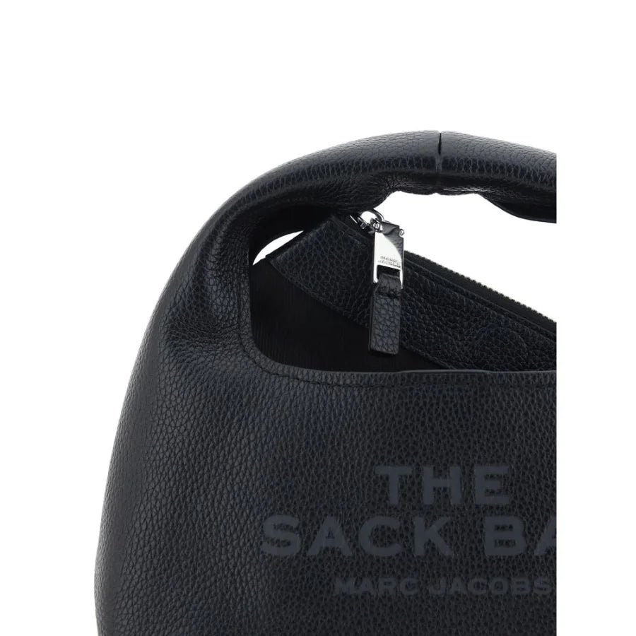 Marc Jacobs Black Calf Leather Bos Taurus Handbag