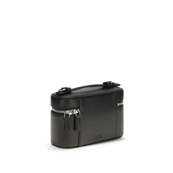 Marc Jacobs Black Calf Leather Bos Taurus Handbag