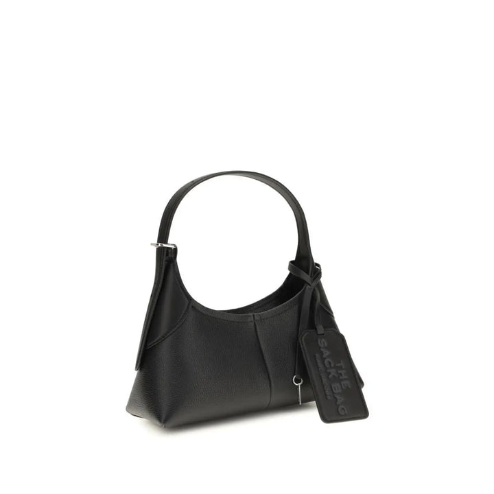 Marc Jacobs Black Calf Leather Bos Taurus Shoulder Bag