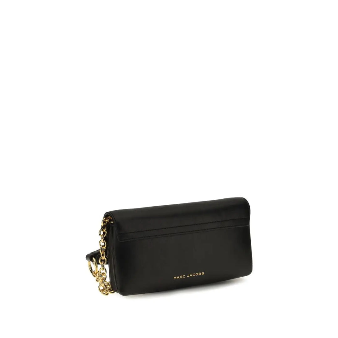 Marc Jacobs Black Calf Leather Bos Taurus Wallet