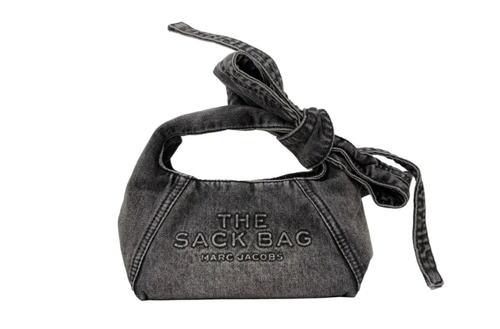 Marc Jacobs the Bow Denim Sack Bag Purse