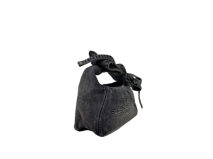 Marc Jacobs the Bow Denim Sack Bag Purse