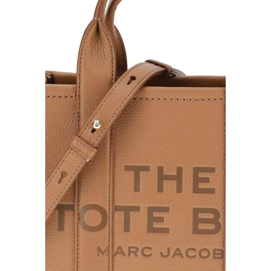 Marc Jacobs Brown Calf Leather Bos Taurus Handbag