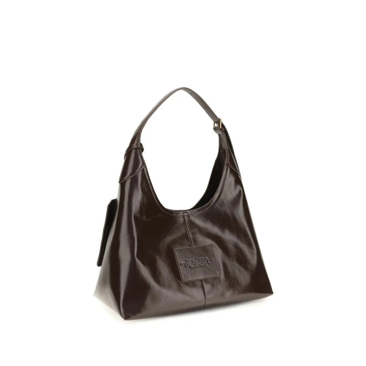 Marc Jacobs Brown Calf Leather Bos Taurus Shoulder Bag