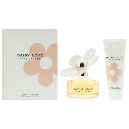 Marc Jacobs Daisy Love 2 Piece Gift Set for Women Eau De Toilette and Lotion Women’s Sets