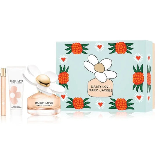 Radiant Marc Jacobs Daisy Love Gift Set with Crystallized Cloudberries Women’s Perfume