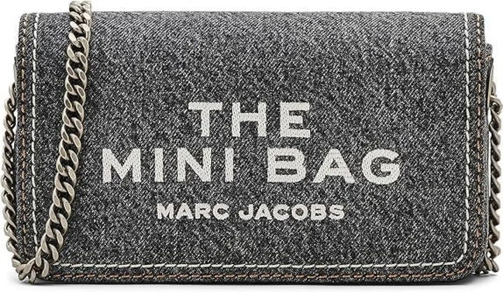 Marc Jacobs the Denim Chain Mini Bag - Black Wash